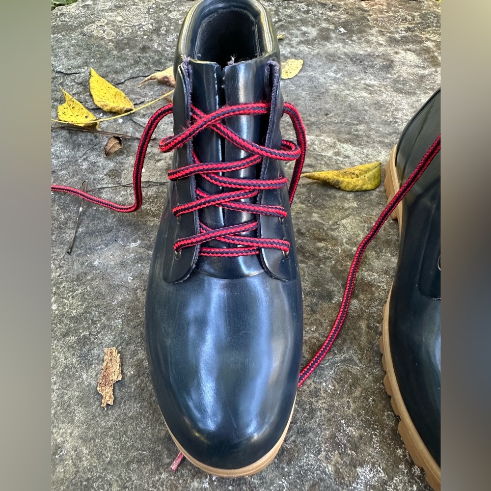 NWOB Lands End Lace Up Rain and Hike boot size 7 - Picture 7 of 8